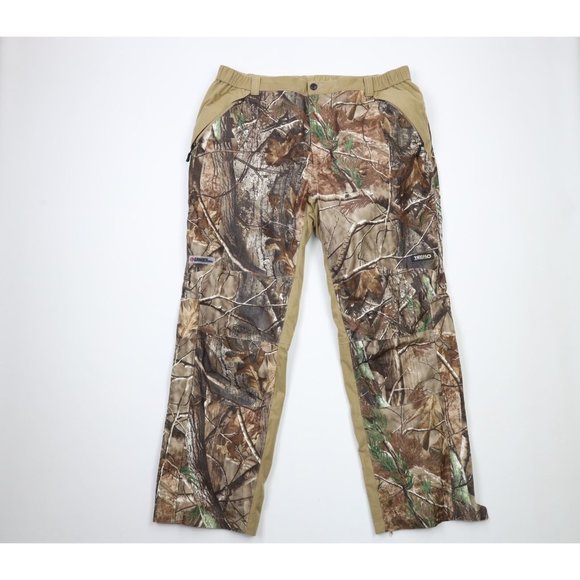 Gander Mtn Mens XL Realtree Camouflage Chamois Cloth Waterproof Hunting Pants - Picture 1 of 14